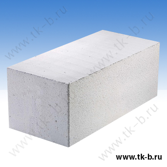 Блок газобетонный стеновой D-600 600х250х500 - КЗСМ