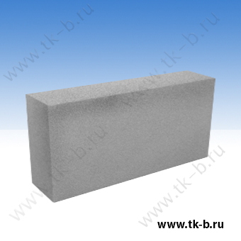 $Полнотелый перегородочный бетонный блок серый СКЦ- ROSSER 
