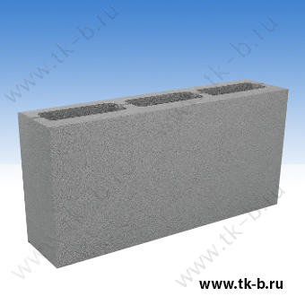 $Перегородочный бетонный блок цветной СКЦ- ROSSER 